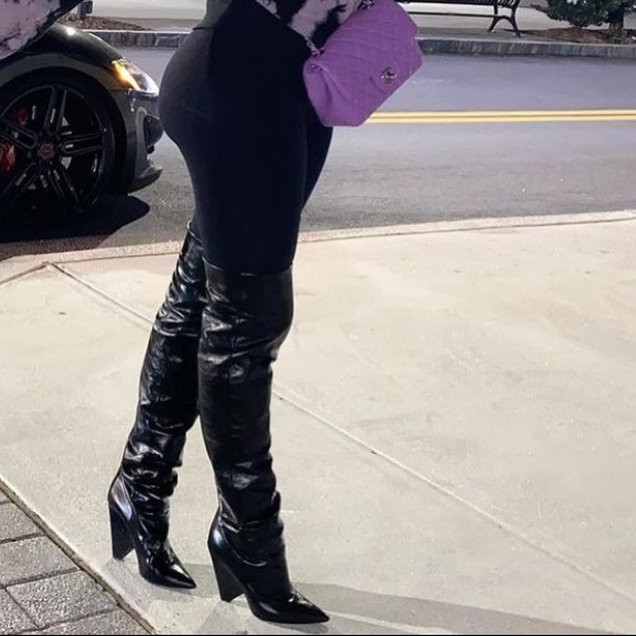 Saint Laurent Nikki Boots 105 - Picture 6 of 7